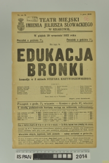 EDUKACJA BRONKI