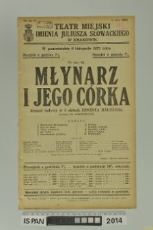 MŁYNARZ I JEGO CÓRKA