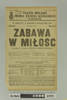 ZABAWA W MIŁOŚĆ