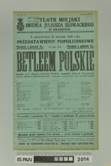 BETLEEM POLSKIE