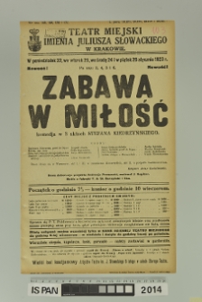 ZABAWA W MIŁOŚĆ
