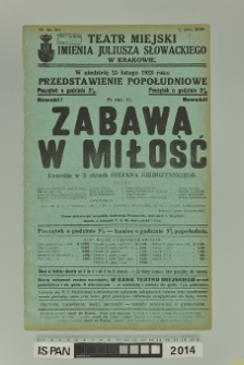 ZABAWA W MIŁOŚĆ