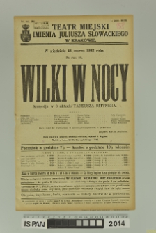 WILKI W NOCY
