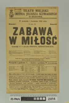 ZABAWA W MIŁOŚĆ