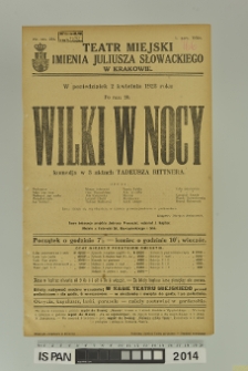 WILKI W NOCY