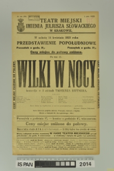 WILKI W NOCY