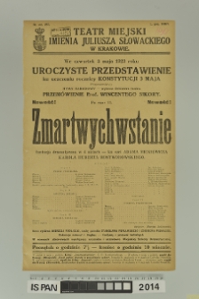 ZMARTWYCHWSTANIE