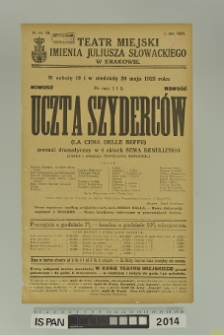 UCZTA SZYDERC&Oacute;W (La cenna delle Beffe)