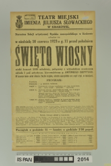 ŚWIĘTO WIOSNY