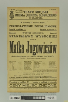 MATKA JUGOWICZÓW