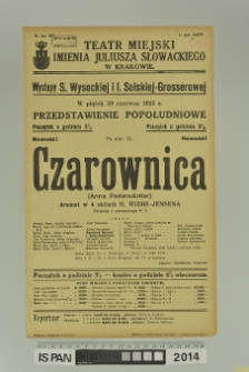 CZAROWNICA (Anna Pedersdotter )