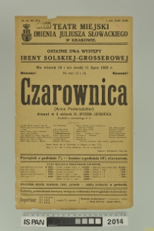 CZAROWNICA (Anna Pedersdotter )