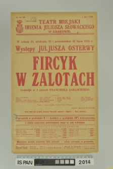 FIRCYK W ZALOTACH