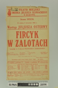 FIRCYK W ZALOTACH