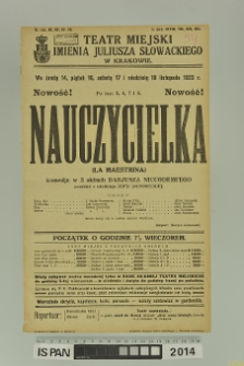 NAUCZYCIELKA ( La maestrina)