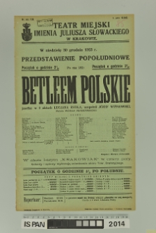 BETLEEM POLSKIE