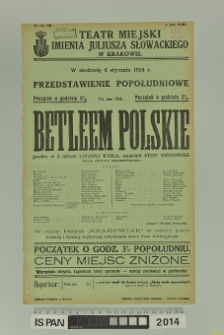 BETLEEM POLSKIE