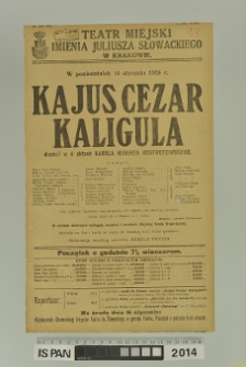 KAJUS CEZAR KALIGULA