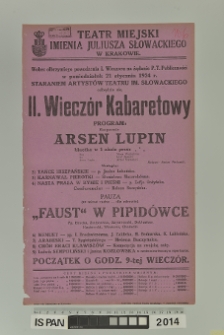 II WIECZÓR KABARETOWY