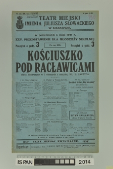 KOŚCIUSZKO POD RACŁAWICAMI