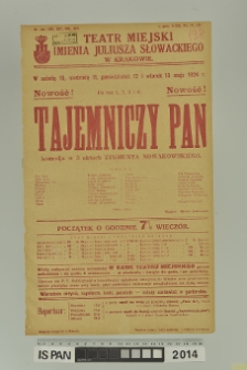 TAJEMNICZY PAN