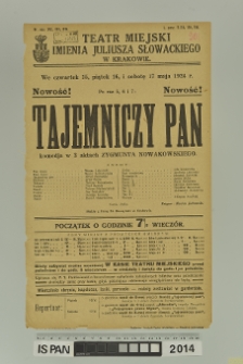 TAJEMNICZY PAN