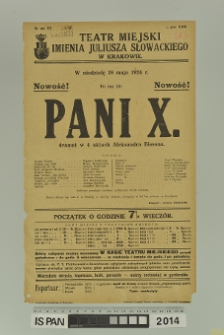 PANI X