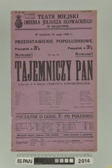 TAJEMNICZY PAN