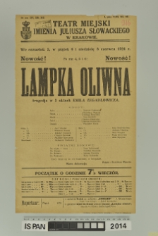 LAMPKA OLIWNA