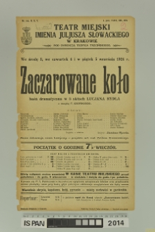 ZACZAROWANE KOŁO