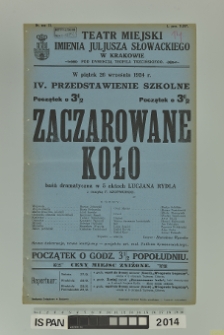 ZACZAROWANE KOŁO