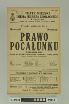 PRAWO POCAŁUNKU ( Embraassez moi )