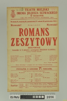 ROMANS ZESZYTOWY (Kolportage)
