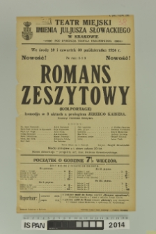 ROMANS ZESZYTOWY (Kolportage)