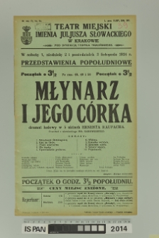 MŁYNARZ I JEGO CÓRKA
