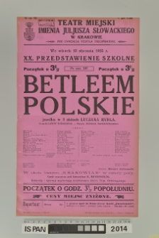 BETLEEM POLSKIE