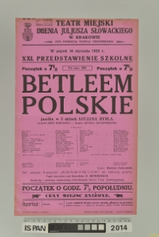 BETLEEM POLSKIE