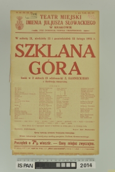 SZKLANA G&Oacute;RA