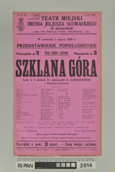 SZKLANA GÓRA