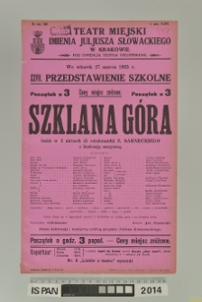 SZKLANA GÓRA