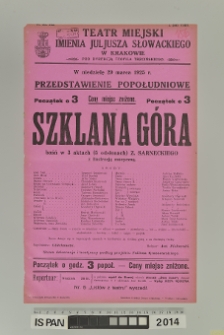 SZKLANA GÓRA
