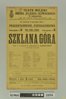 SZKLANA GÓRA