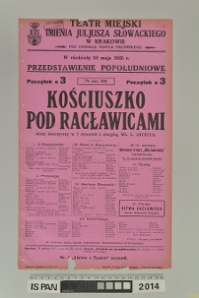 KOŚCIUSZKO POD RACŁAWICAMI