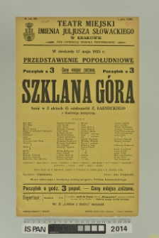 SZKLANA GÓRA