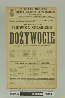 DOŻYWOCIE