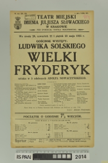 WIELKI FRYDERYK