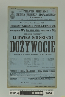 DOŻYWOCIE