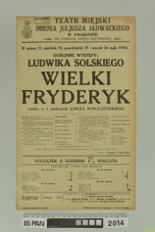 WIELKI FRYDERYK