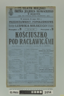 KOŚCIUSZKO POD RACŁAWICAMI