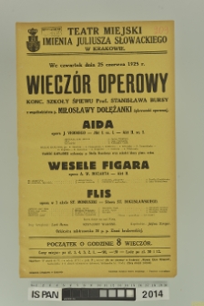 WIECZÓR OPEROWY